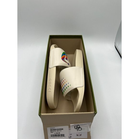 Gucci Rainbow Pursuit Slide Sandal Sz 39 Made in Italy - Picture 8 of 11
